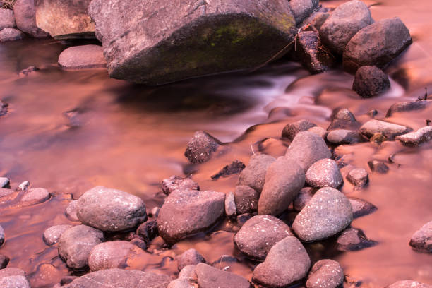 Long exposure photo of water in the Scottish Highlands