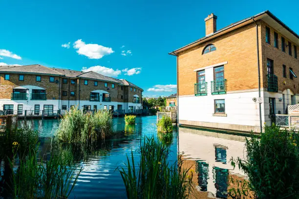 Waterfront apartment in Rotherhithe, Greenland Dock, London