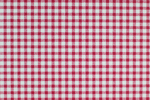 Red and white picnic effect background