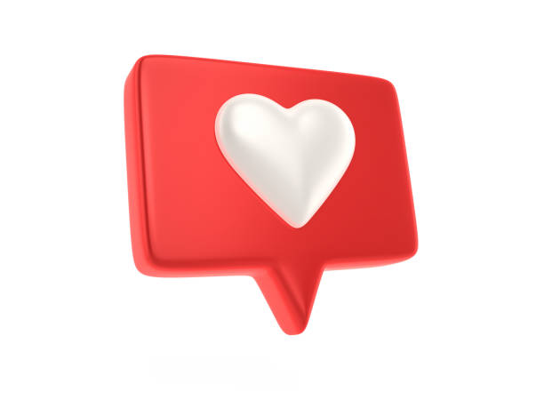 istock Social Media heart like icon 1401363200