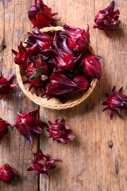 istock Hibiscus sabdariffa or roselle fruits 1401371282