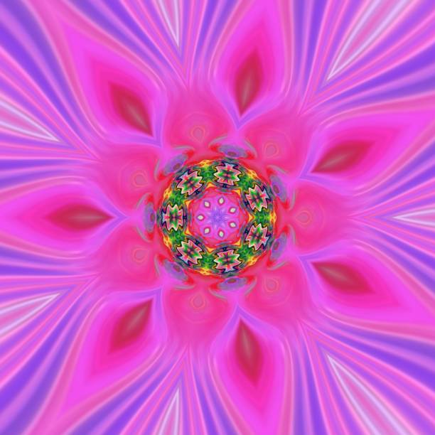 istock Texture of colorful patterns with beautiful design variants such as kaleidoscope, seamless pattern, polar, geometry, and spiral 1401378509