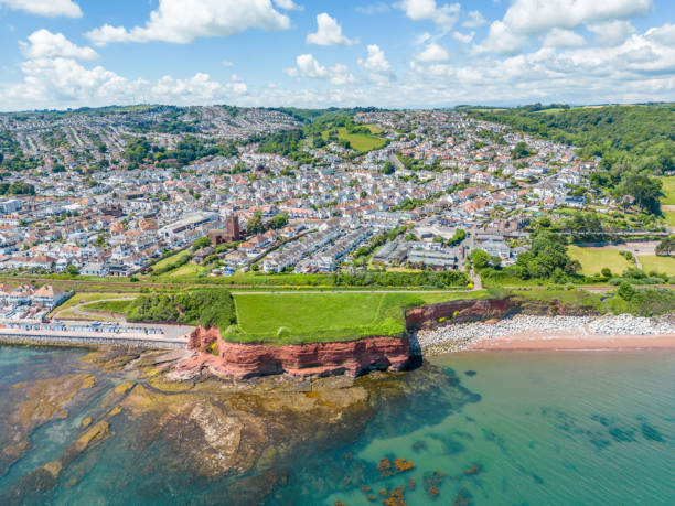 istock Headland at Preston Sands, Paignton 1401378611