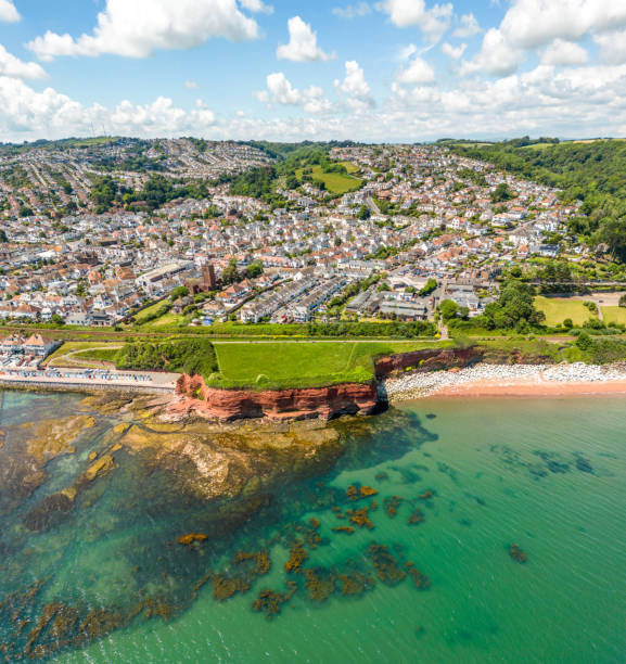 istock Headland at Preston Sands, Paignton 1401378618