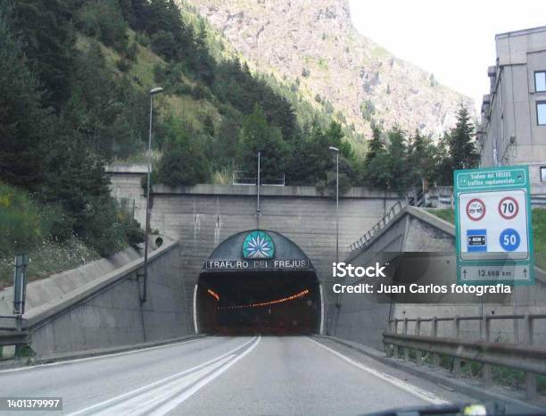 The Fréjus Tunnel Or Fréjus Tunnel Is A Road Tunnel Linking France And Italy Under The Mountain Of Fréjus Between Modane And Bardonecchia Stock Photo - Download Image Now