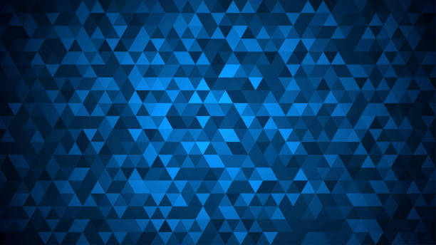 抽象的な青い多角形の背景。パンフレット、チラシ、雑誌のデザインテンプレート - ローポリモデリング点のイラスト素材／クリップアート素材／マンガ素材／アイコン素材