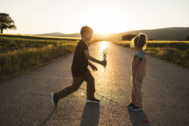 istock Brother and sister 1401385662