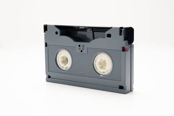 istock old videocassette cartridges on white background 1401388099
