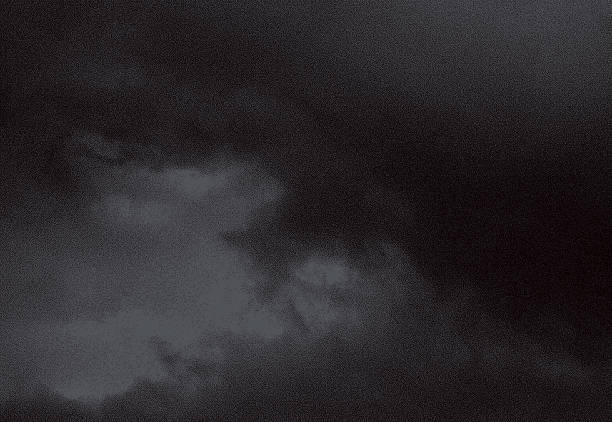 Stipple illustration of spooky night cloudscape Stipple illustration of dramatic sky cloudscape background horror stock illustrations
