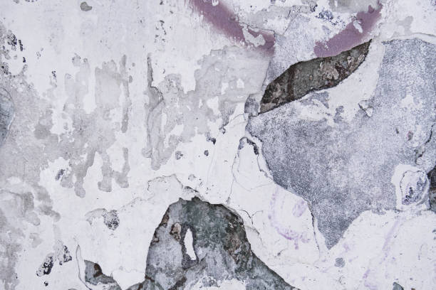 istock Cracked paint texture. Grunge wall texture. Dark wall with old paint 1401391079