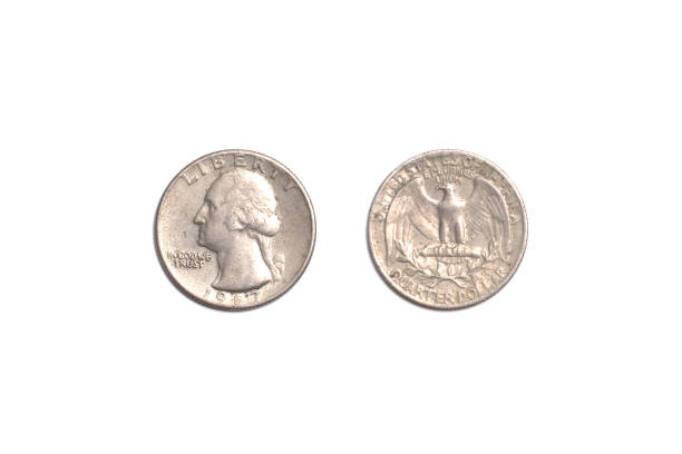 istock old coin, USA penny 1401396531