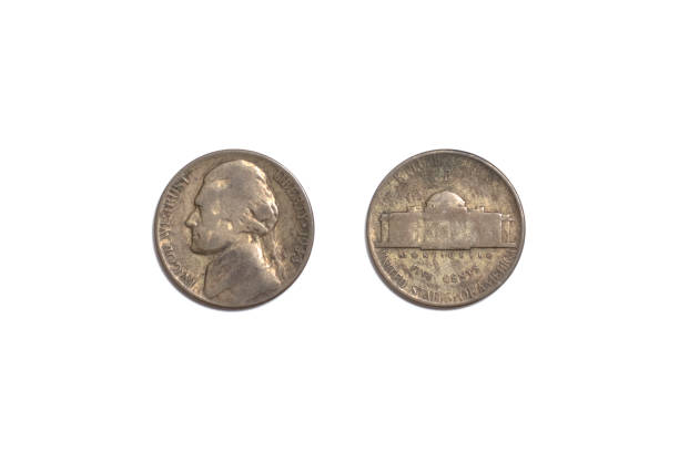 istock old coin, USA penny 1401396562