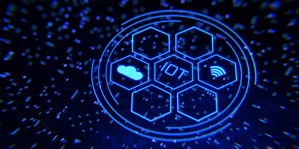 istock Internet of things IOT , devices and network connection concepts. 3d rendering 1401397082