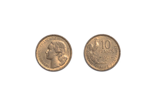 istock old coin, France 10 Franc 1401398687