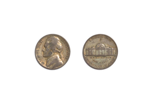 istock old coin, USA penny 1401398863