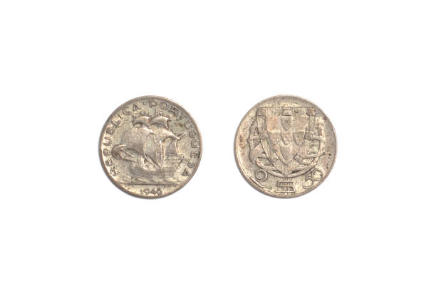 istock old coin,Portugal 1401400117
