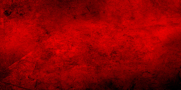 Red textured concrete wall grunge background