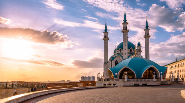 istock Kul Sharif mosque inside Kazan Kremlin, Tatarstan, Russia 1401416574