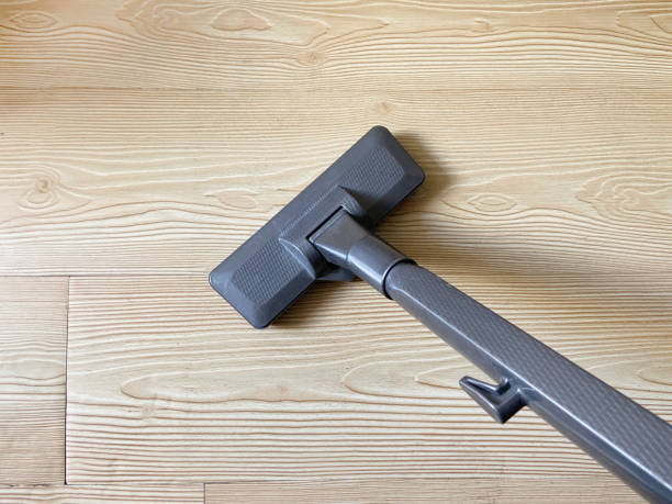 istock Vacuum cleaner on the parquet floor 1401420476
