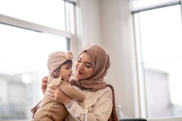 istock Muslim Mother and her Baby 1401424545