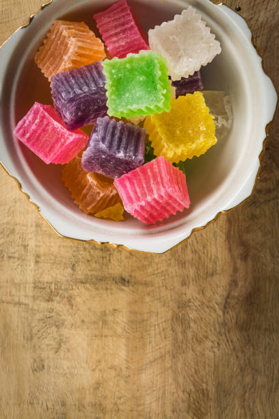 istock Thai dessert or Thai dessert with unique characteristics, bright colors and different flavors The art of making Thai desserts has been passed down through generations. 1401427112