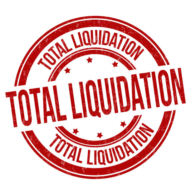 ilustrații de stoc cu lichidare totală grunge ștampila de cauciuc - liquidation