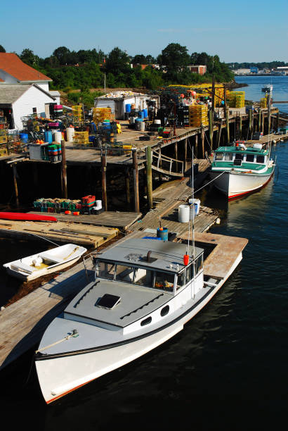 istock Commercial Fishing Pier 1401428503