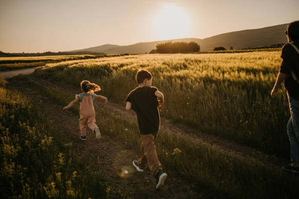 istock Happy family having fun 1401434427