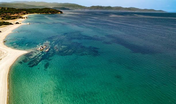 istock panoramic view of the mediterranean coastline in azure 1401440357