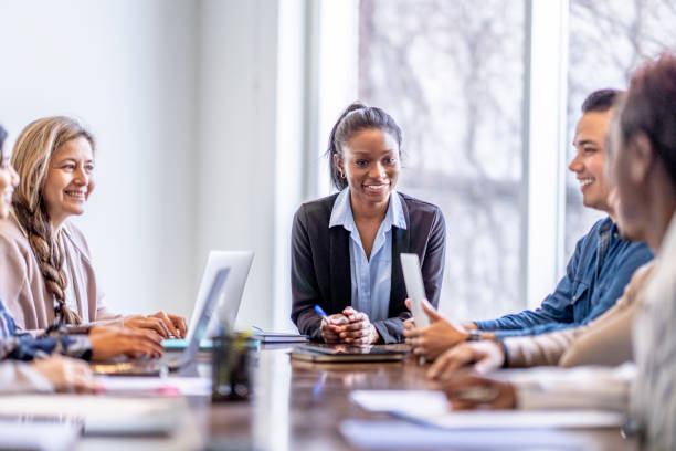 istock Brainstorming in a Business Meeting 1401455314