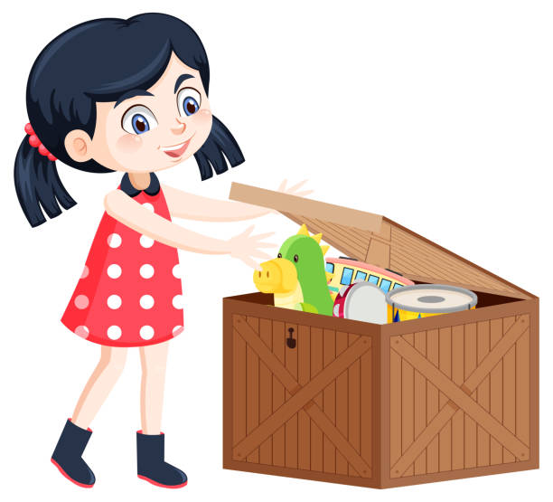 20+ Toddler Putting Toys Away Illustrations, Royalty-Free Vector