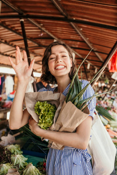 istock Organic veggies at my favorite local market 1401460310