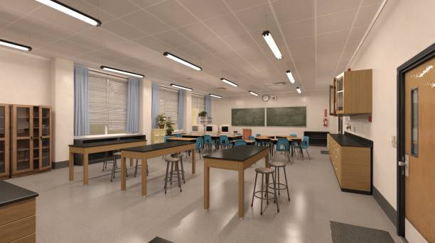 istock classroom of the school without student and teacher 3d illustration 1401460432