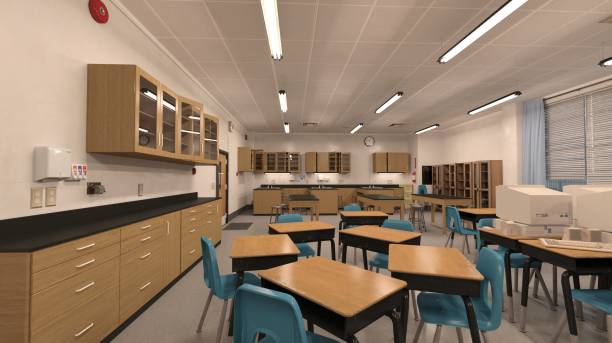 istock classroom of the school without student and teacher 3d illustration 1401461111