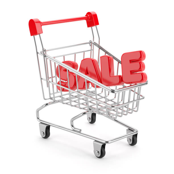 Shopping cart and Sale word isolated on white. 3D rendering. Shopping cart and Sale word isolated on white background. 3D rendering illustration. buy modafinil us stock pictures, royalty-free photos & images