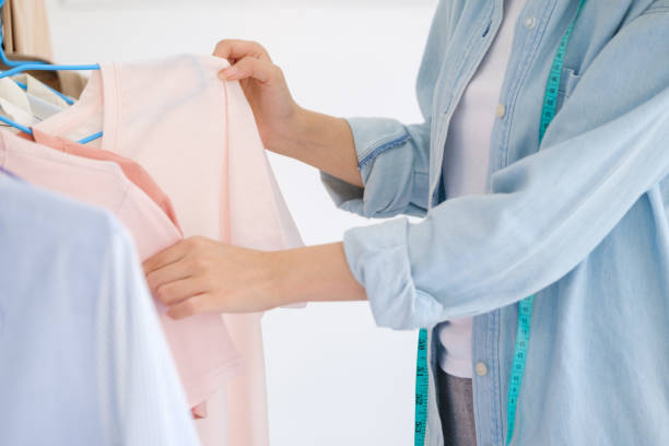istock Fashion designer working in studio 1401470800