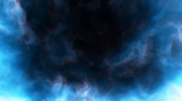 istock Planetary nebula in space. Cloud of ionized gas, collapse of star. Outer space. Sci-fi space, chemical evolution of galaxies. 3d render 1401470864