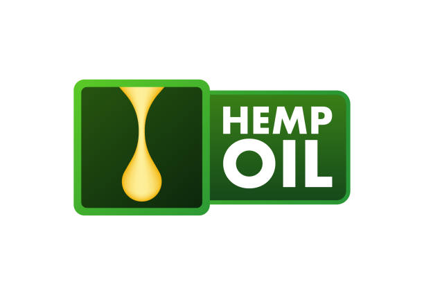 Design vector. Realistic flat hemp oil design. Web banner Design vector. Realistic flat hemp oil design. Web banner. dog marijuana stock illustrations
