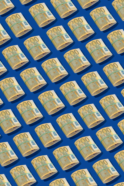 istock Roll of Two Hundred Euro Banknotes 1401499436
