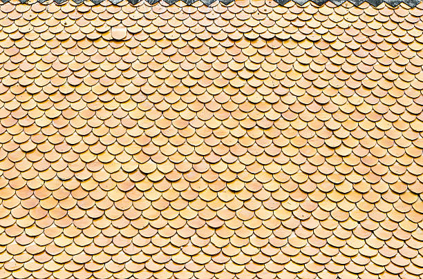 istock Abstract tiles texture background, roof concept 140150017