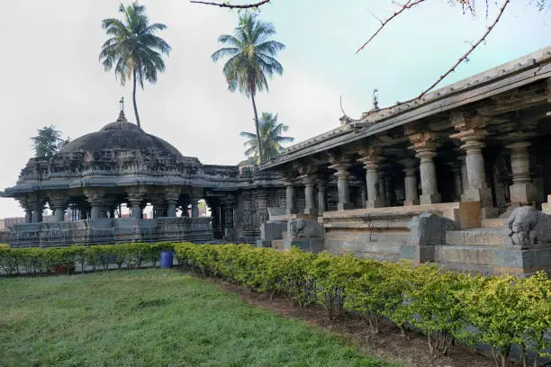 Chandramouleshwara Temple (Ishwara Temple.) , Arasikere is located in the Hassan district of Karnataka.