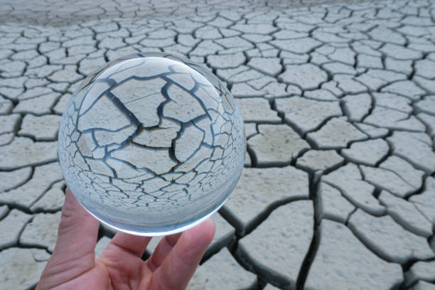 istock Global climate disturbances, thirst and environmental symptoms in the world 1401508512