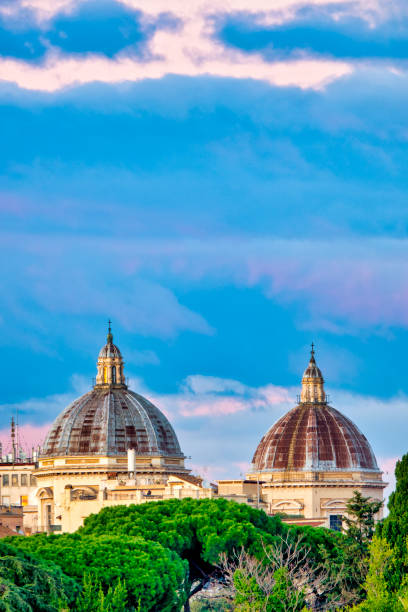istock Domes of Santa Maria Maggiore 1401512564
