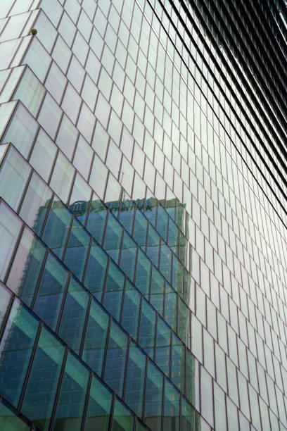 Milan, Italy - April 21, 2022: Milan, Lombardy, Italy: modern buildings at the Citylife park