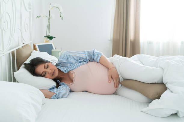 istock Pregnancy is Looking For Afternoon nap 1401520943