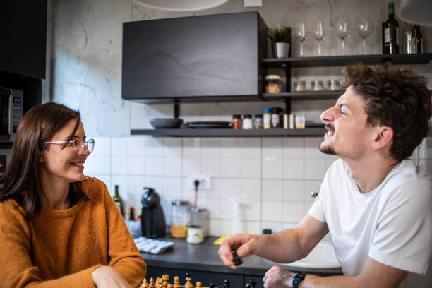 istock We love mornings when we play board games 1401526059