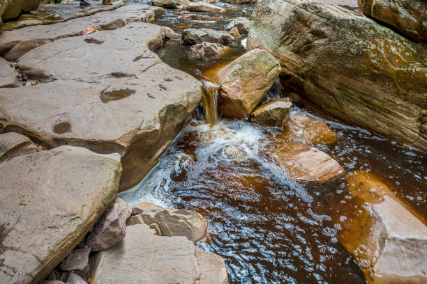 istock River source near the Mosquito waterfall in Chapada Diamantina 1401532331