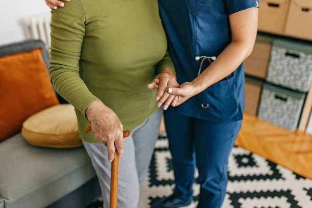 istock Take care of senior  female 1401532988