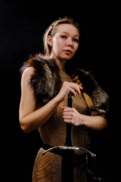 istock young viking woman 1401533081