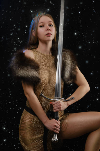 istock young viking woman 1401533192